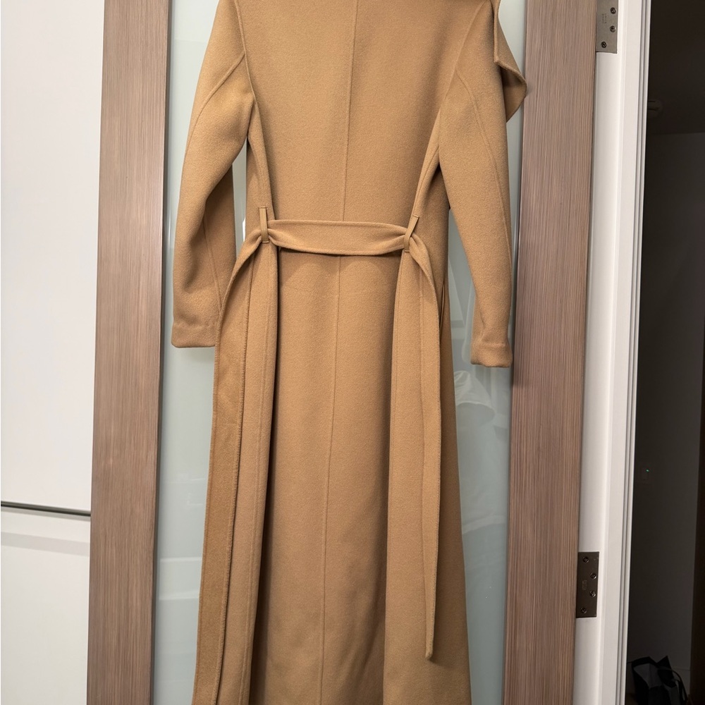 Mackage Mai Trench Coat in Light Camel - Picture 8 of 9